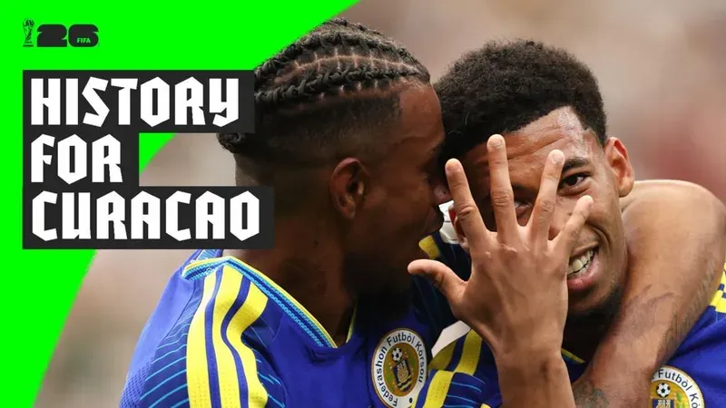 Comenencia Makes History with Curaçao's First World Cup Goal