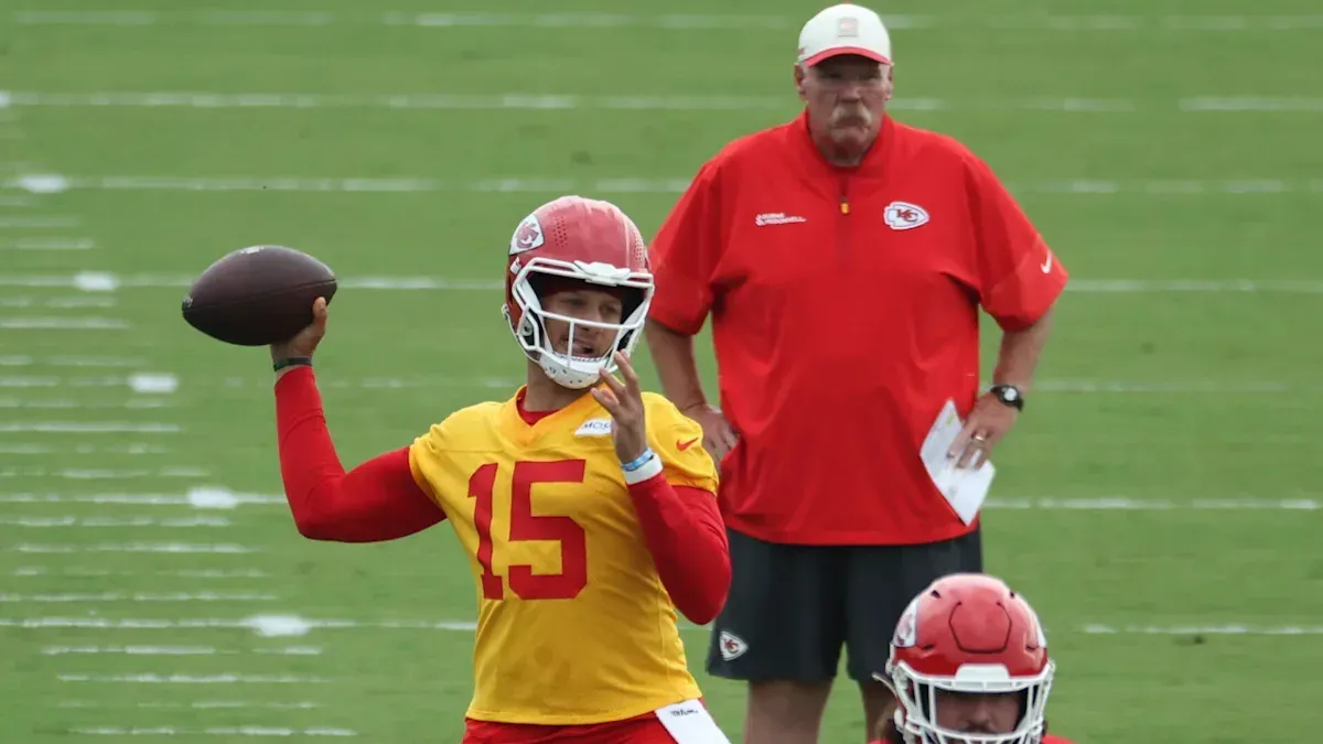 Andy Reid Encouraged by Mahomes Recovery as Chiefs Camp Gets Underway
