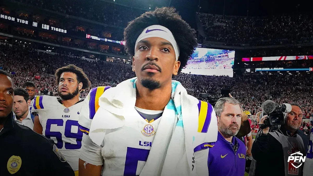 Daniels Sends LSU Cease-and-Desist After School Gives Away His No. 5 Jersey