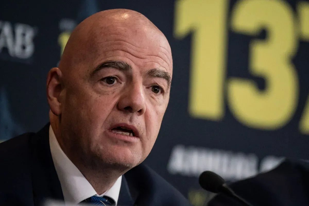 England's FA Moves to Withdraw Backing for Infantino After World Cup Sale Collapse