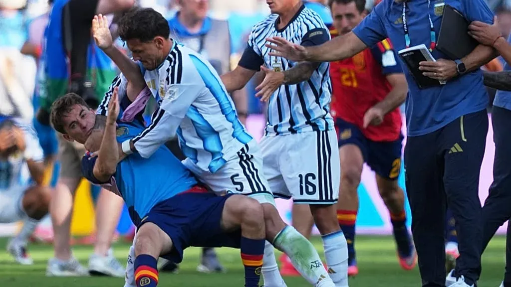 FIFA Opens Investigation Into Argentina After Final-Whistle Confrontations