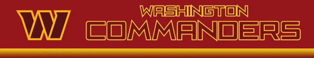 Washington Commanders banner
