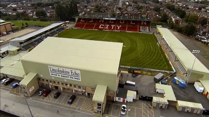 Sincil Bank Stadium — home of Lincoln City