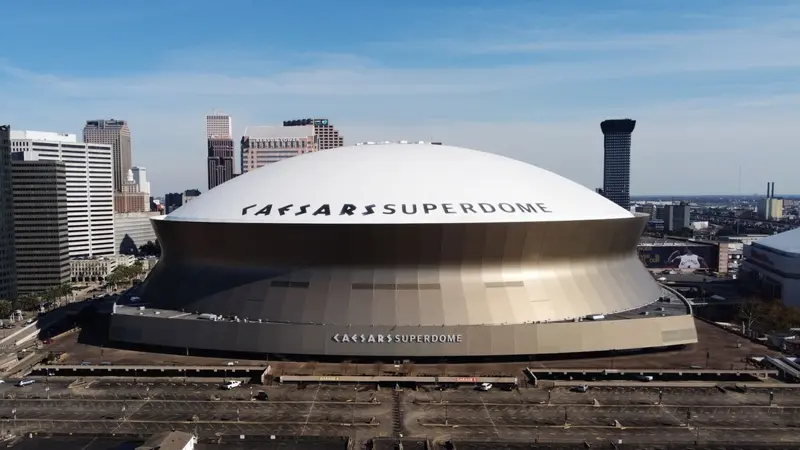 Caesars Superdome — home of New Orleans Saints