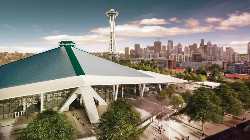 Climate Pledge Arena — home of Seattle Kraken