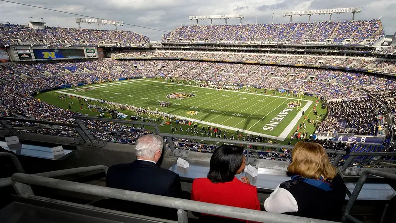 M&T Bank Stadium — home of Baltimore Ravens