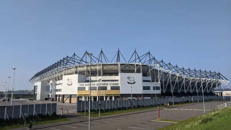 Pride Park Stadium — home of Derby County