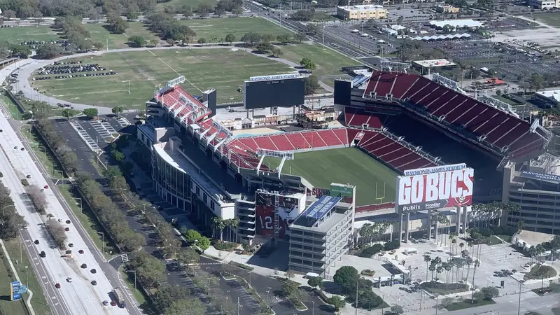 Raymond James Stadium — home of Tampa Bay Buccaneers
